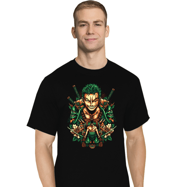 Shirts T-Shirts, Tall / Large / Black Rise Of The Pirate Hunter