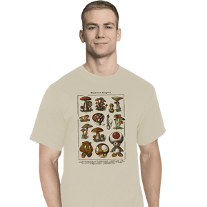 Daily_Deal_Shirts T-Shirts, Tall / Large / White Mario Mushrooms