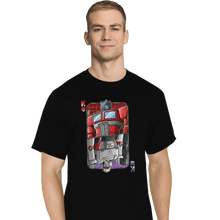 Load image into Gallery viewer, Shirts T-Shirts, Tall / Large / Black King Autobot
