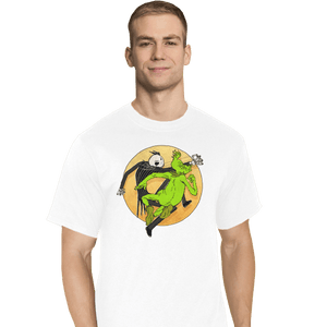 Shirts T-Shirts, Tall / Large / White Jack VS Grinch