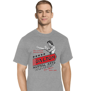 Secret_Shirts T-Shirts, Tall / Large / Sports Grey Dalton Martial Arts