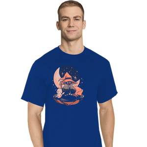 Daily_Deal_Shirts T-Shirts, Tall / Large / Royal Blue Nightfall Mage