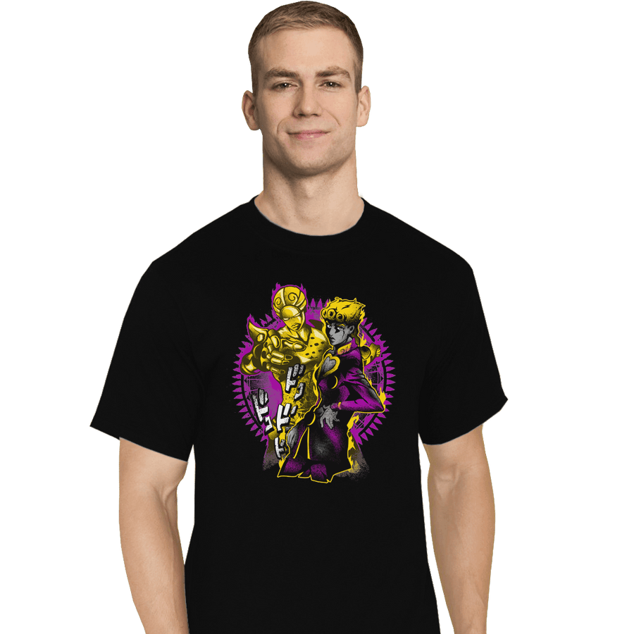 Shirts T-Shirts, Tall / Large / Black Attack Of Giorno