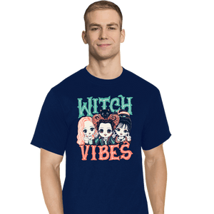 Daily_Deal_Shirts T-Shirts, Tall / Large / Navy Witch Vibes