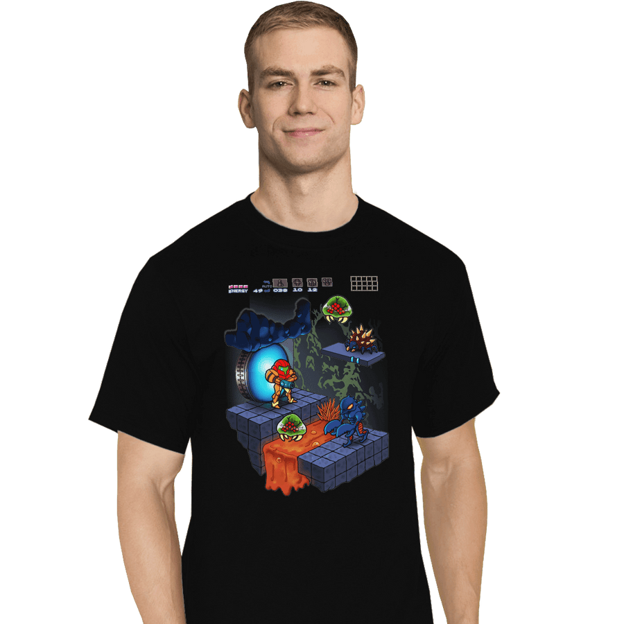 Shirts T-Shirts, Tall / Large / Black Isometroid
