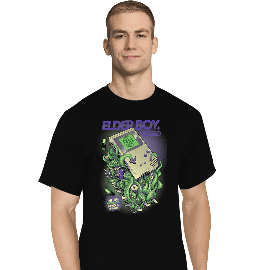 Shirts T-Shirts, Tall / Large / Black Elder Boy