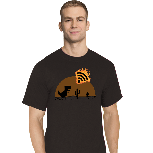 Shirts T-Shirts, Tall / Large / Black Apocalypsis Signal
