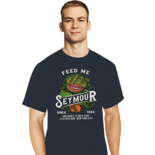 Load image into Gallery viewer, Secret_Shirts T-Shirts, Tall / Large / Dark Heather Feed Seymour
