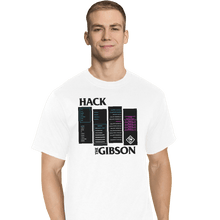 Load image into Gallery viewer, Shirts T-Shirts, Tall / Large / White Hack The Gibson
