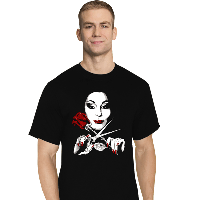 Secret_Shirts T-Shirts, Tall / Large / Black Morticia