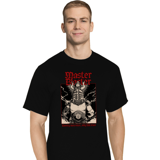 Daily_Deal_Shirts T-Shirts, Tall / Large / Black Master And Blaster
