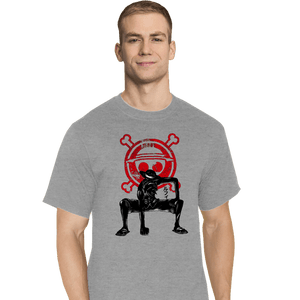 Shirts T-Shirts, Tall / Large / Sports Grey Crimson Gear 2nd