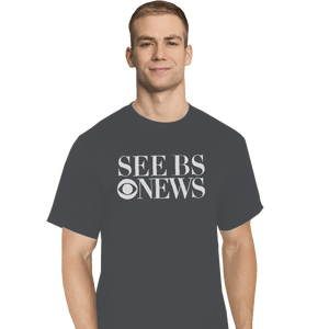 Shirts T-Shirts, Tall / Large / Charcoal See BS News