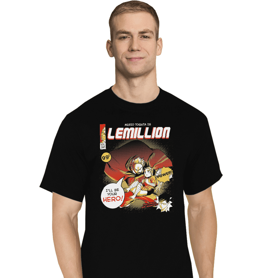 Secret_Shirts T-Shirts, Tall / Large / Black Lemillion Secret Sale