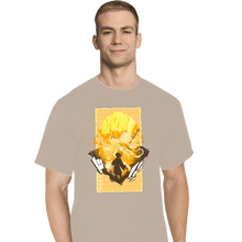 Load image into Gallery viewer, Shirts T-Shirts, Tall / Large / White Thunder Breathing
