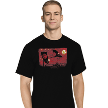 Load image into Gallery viewer, Shirts T-Shirts, Tall / Large / Black Starry Dragon
