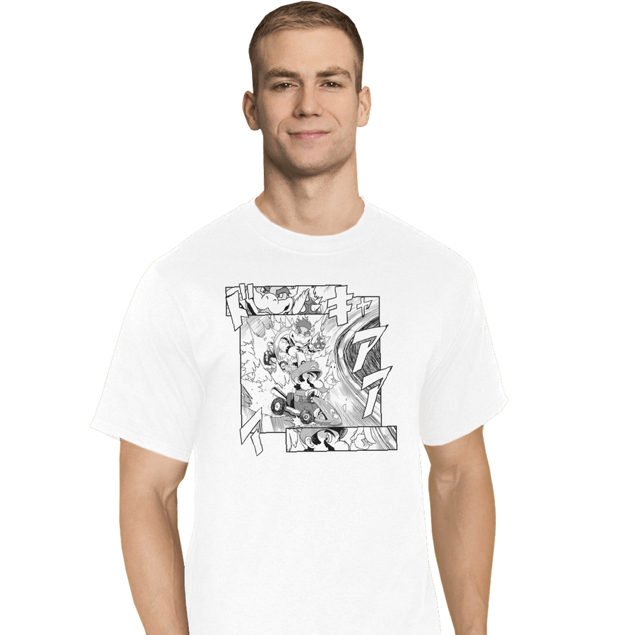 Shirts T-Shirts, Tall / Large / White Initial Kart
