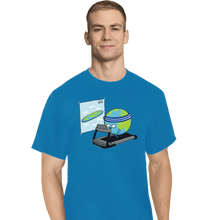 Load image into Gallery viewer, Shirts T-Shirts, Tall / Large / Royal Round Earth
