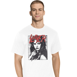 Daily_Deal_Shirts T-Shirts, Tall / Large / White Slayer Buffy