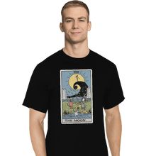 Load image into Gallery viewer, Shirts T-Shirts, Tall / Large / Black The Moon
