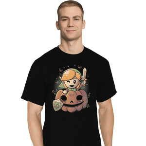 Shirts T-Shirts, Tall / Large / Black Awakening Pumpkin