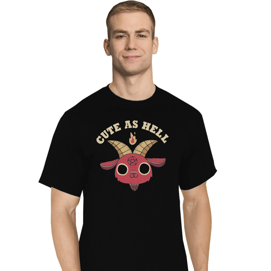 Shirts T-Shirts, Tall / Large / Black Cute As Hell