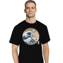 Load image into Gallery viewer, Shirts T-Shirts, Tall / Large / Black The Great Wave Of Republic City
