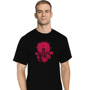 Daily_Deal_Shirts T-Shirts, Tall / Large / Black Brain Bounty