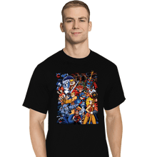 Load image into Gallery viewer, Daily_Deal_Shirts T-Shirts, Tall / Large / Black Thundercats VS Pilgrim

