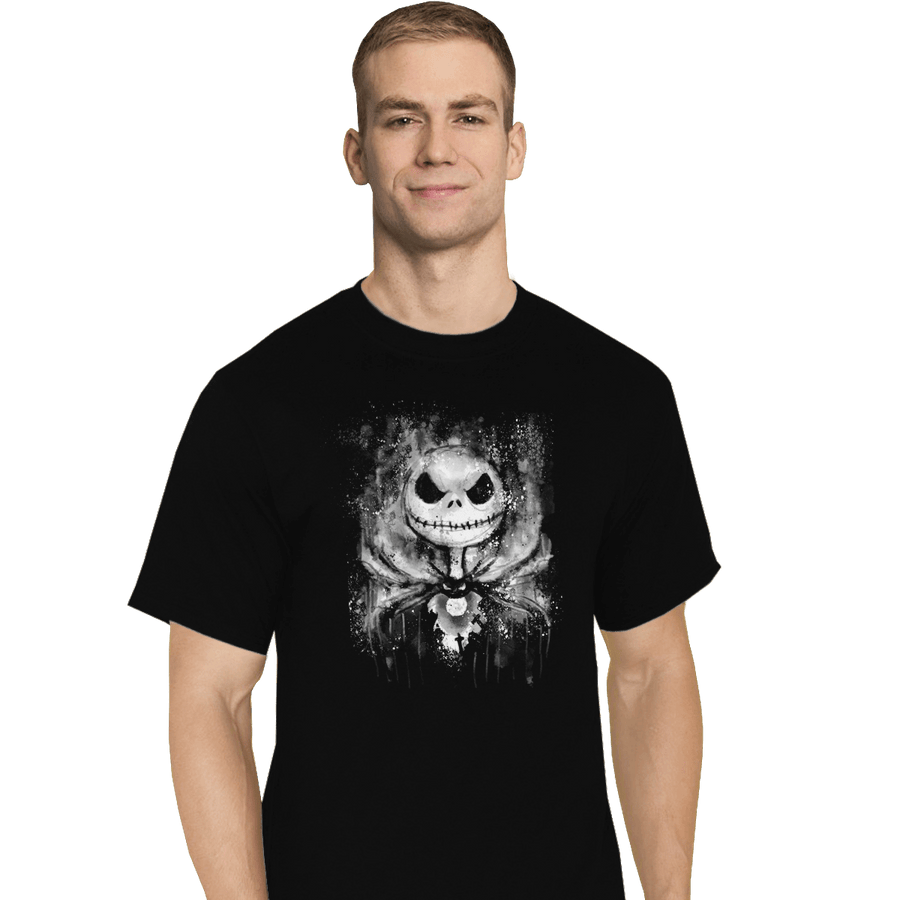 Shirts T-Shirts, Tall / Large / Black Jack Splatter