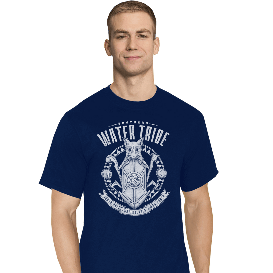 Shirts T-Shirts, Tall / Large / Navy Water is Benevolent
