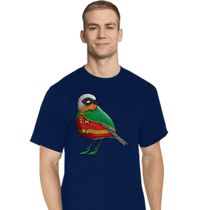 Shirts T-Shirts, Tall / Large / Navy Bird Wonder