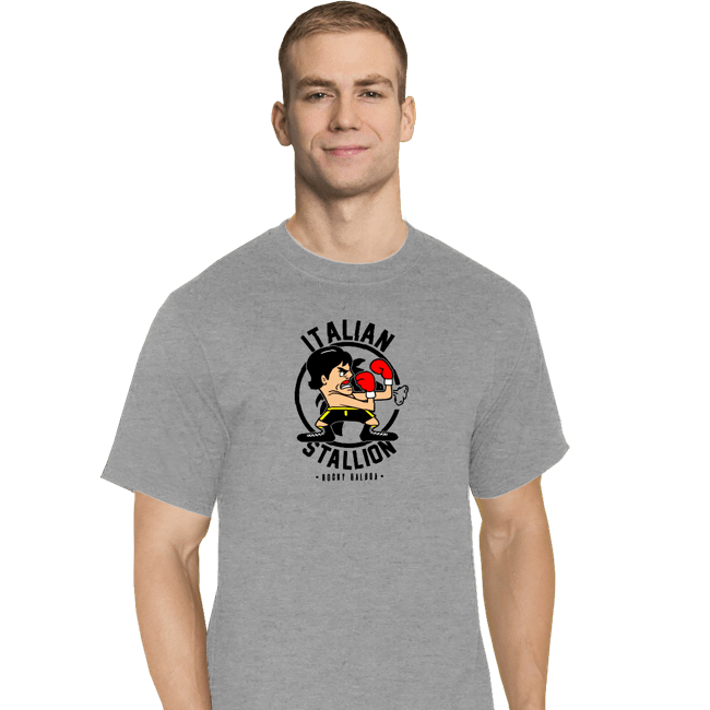 Shirts T-Shirts, Tall / Large / Sports Grey Train Harder!