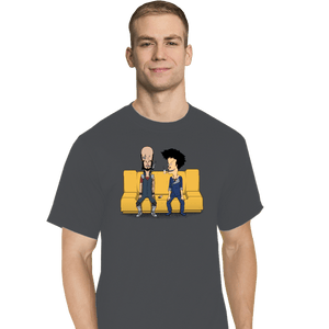 Daily_Deal_Shirts T-Shirts, Tall / Large / Charcoal Stupid Bebops
