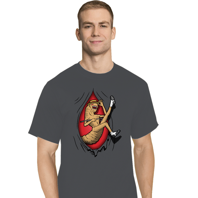 Shirts T-Shirts, Tall / Large / Charcoal Hello Ma Honey
