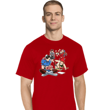 Load image into Gallery viewer, Daily_Deal_Shirts T-Shirts, Tall / Large / Red Showoff

