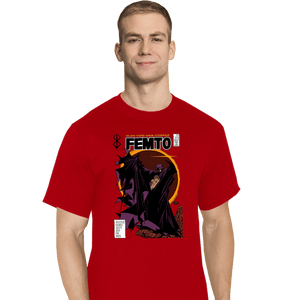 Secret_Shirts T-Shirts, Tall / Large / Red Femto Comics