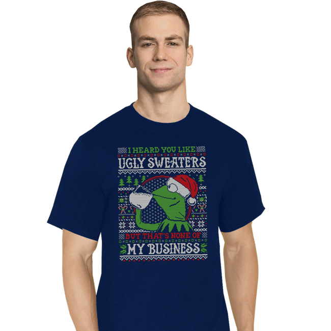 Daily_Deal_Shirts T-Shirts, Tall / Large / Navy My Business
