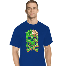 Load image into Gallery viewer, Secret_Shirts T-Shirts, Tall / Large / Royal Blue SNES Jolly Plumber
