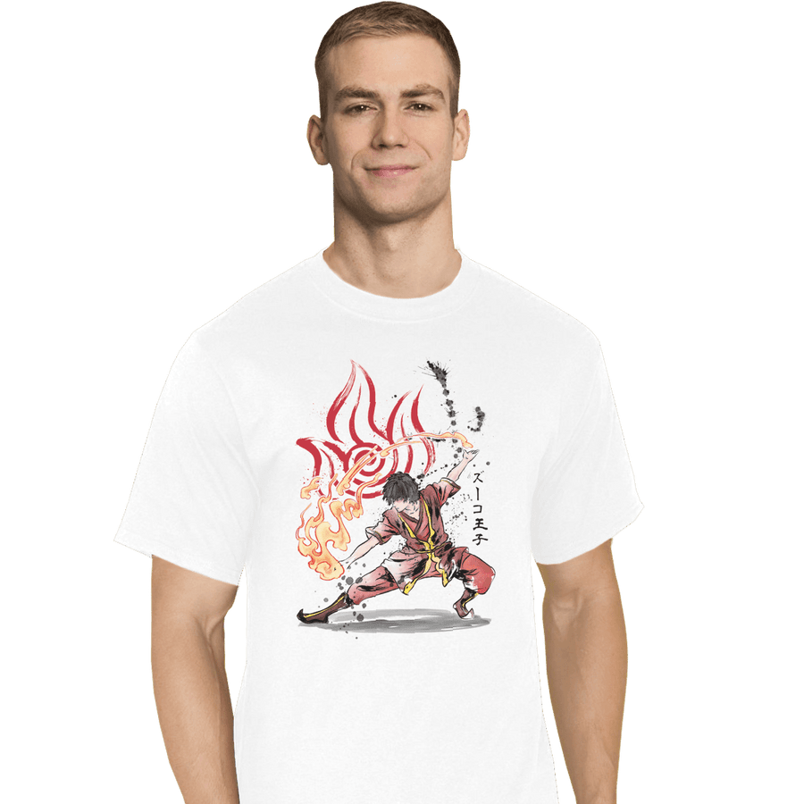 Shirts T-Shirts, Tall / Large / White The Power Of The Fire Nation