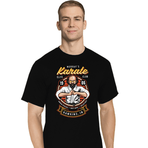 Daily_Deal_Shirts T-Shirts, Tall / Large / Black Murray's Karate Club