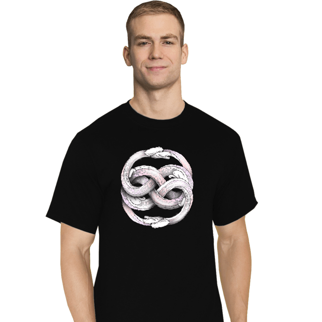 Daily_Deal_Shirts T-Shirts, Tall / Large / Black Neverending Luck