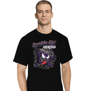 Shirts T-Shirts, Tall / Large / Black Symbio-aid