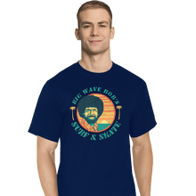 Load image into Gallery viewer, Shirts T-Shirts, Tall / Large / Navy Big Wave Bob
