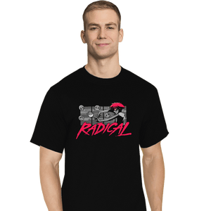 Shirts T-Shirts, Tall / Large / Black Radical Edward