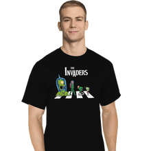 Load image into Gallery viewer, Shirts T-Shirts, Tall / Large / Black The Invaders
