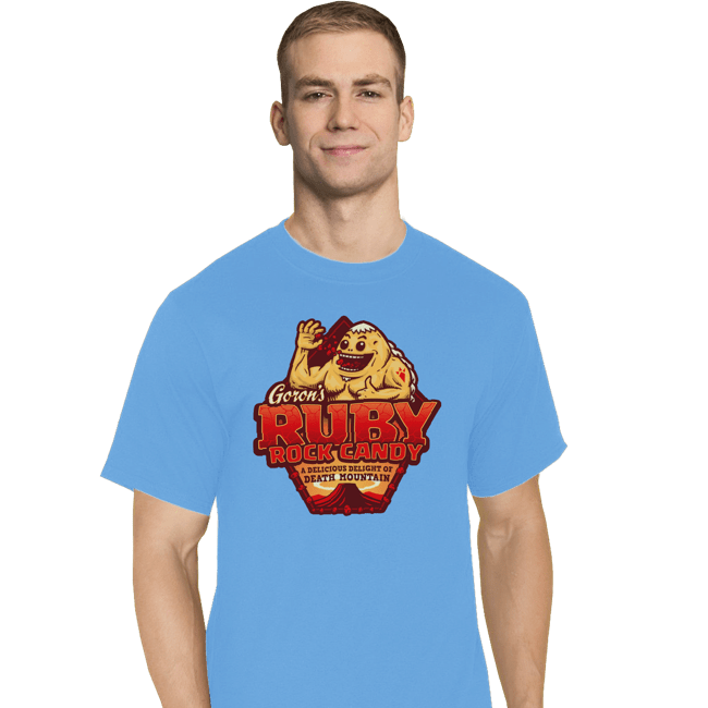 Shirts T-Shirts, Tall / Large / Royal Blue Goron’s Ruby Rock Candy