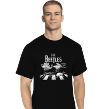 Load image into Gallery viewer, Secret_Shirts T-Shirts, Tall / Large / Black The Real Beetles
