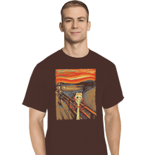 Load image into Gallery viewer, Shirts T-Shirts, Tall / Large / Black Screaming Forky
