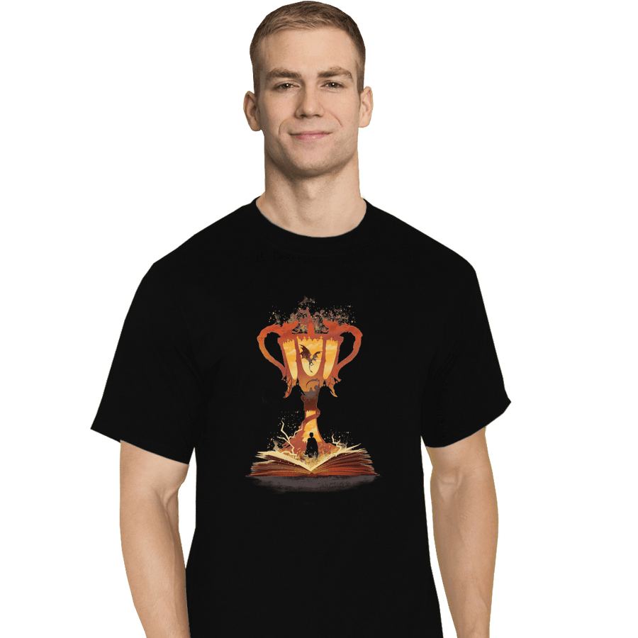 Shirts T-Shirts, Tall / Large / Black The 4th Book Of Magic